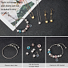 Tibetan Style Zinc Alloy Dog Paw Prints European Beads MPDL-PH0001-07-RS-6
