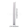 Tarnish Resistant 304 Stainless Steel Four Sides Engraved Pendants LS-STAS-I140-30B-S-4