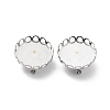 Non-Tarnish 304 Stainless Steel Brooch Base Settings FIND-D035-03C-P-1