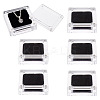 Transparent Plastic Jewelry Display Stands LS-ODIS-WH0029-36-1