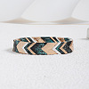 Zinc Alloy Arrow Pattern Multi-Color Cuff Bangles for Women FS-WG877A9-01-1