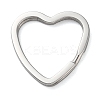 Non-Tarnish 304 Stainless Steel Keychain Clasps STAS-N104-04P-1