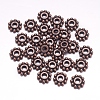 Gear Tibetan Style Alloy Spacer Beads X-RAB145-NF-3