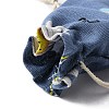 Cotton & Linen Drawstring Gift Bags ABAG-TAC0006-07B-3