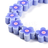 Handmade Flower Polymer Clay Beads Strands CLAY-M003-07L-3