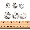 50Pcs Tibetan Style Alloy Pendants TIBE-FS0003-25-RS-5