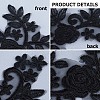 Polyester Embroidery Lace Appliques DIY-WH0401-94B-6