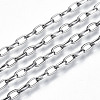304 Stainless Steel Paperclip Chains CHS-S008-002P-1