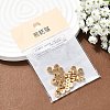 SHEGRACE Brass Beads XGR0113G-126G-6