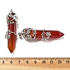Natural Carnelian Big Pointed Pendants G-A172-16J-3