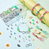 DIY Evil Eye Bracelets Making Kit DIY-PH0008-86-7