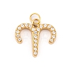 316 Stainless Steel Micro Pave Cubic Zirconia Pendants LS-STAS-K284-01A-G-1