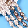 Natural Baroque Pearl Keshi Pearl Beads Strands PEAR-S019-05D-03-1