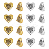 Tibetan Style Alloy Beads PALLOY-FH0001-55-RS-1