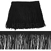 1Pc Suede Fabric Tassels Ribbon OCOR-GF0005-60B-01-7