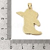 Brass Enamel Pendants KK-A296-48A-G-3