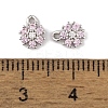 Brass Micro Pave Cubic Zirconia Charms LS-KK-L212-17P-3