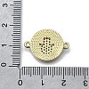 Hamsa Hand Connector Charms KK-V010-02G-02-3