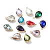 Faceted Glass Pendants STAS-P339-04G-1