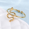 304 Stainless Steel Cuff Rings for Women LS-RJEW-F175-01G-01-1