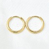 Round 304 Stainless Steel Hoop Earrings EJEW-V005-01G-01-5