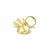 925 Sterling Silver Bowknot Charms STER-M093-01G-2