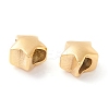 Ion Plating(IP) 304 Stainless Steel European Beads STAS-M298-08G-3