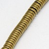 Electroplate Non-magnetic Synthetic Hematite Beads Strands G-J164B-4mm-07-3
