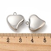 Non-Tarnish 304 Stainless Steel Pendants STAS-L022-197P-3