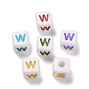 Opaque Acrylic Beads OACR-I022-01W-1