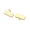 Brass Pendants KK-D229-22N-G-2