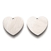 Tarnish Resistant 304 Stainless Steel Pendants STAS-O133-02C-P-1