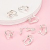 Iron Clip-on Earring Findings LS-EC141-S-5