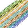 Handmade Foil Lampwork Beads Strands FOIL-K003-06A-1