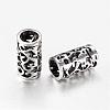 Antique Silver Alloy European Beads X-LF11569Y-2