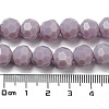 Opaque Glass Beads Stands EGLA-A035-P10mm-D11-5