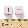Opaque Acrylic Beads OACR-I022-01I-3