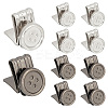 12Pcs 2 Colors Alloy & Iron Buttons DIY-DC0002-67-1