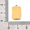 304 Stainless Steel Pendants STAS-A114-06G-B-3