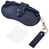 1Pc PU Leather Eyeglass Cases AJEW-CN0002-63B-1