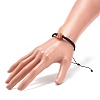 Acrylic Braided Bead Bracelet BJEW-JB08552-01-2