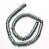 Electroplate Non-magnetic Synthetic Hematite Beads Strands G-F300-17C-07-2
