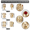 9Pcs 3 Style Rack Plating Brass European Beads KK-BBC0009-15-2