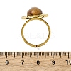 Oval Natural & Synthetic Gemstone Finger Rings RJEW-M063-01G-4