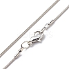 Ring with Heart Stone Beads Pendant Necklace NJEW-PH01446-2