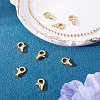8Pcs Brass Lobster Claw Clasps KK-TA0002-68-4
