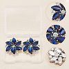 2Pcs Detachable Glass Rhinestone Shoe Decoration DIY-FG0003-29-4