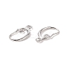 Brass Earring Hooks LS-KK-F828-02P-2