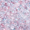 Baking Paint Transparent Glass Beads DGLA-T004-07C-2