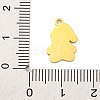 Christmas Theme 201 Stainless Steel Charms STAS-Q015-13G-02-3